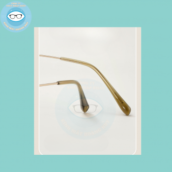 Gọng nhựa càng kính titanium mã 8151